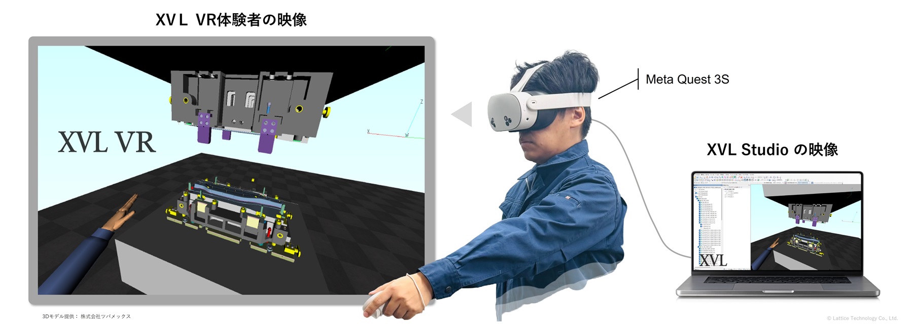 Meta Quest 3S着用イメージ